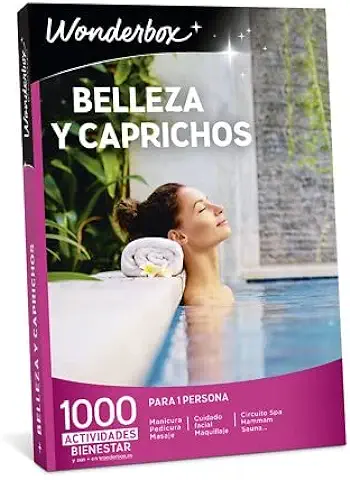 WONDERBOX - Caja Regalo - Belleza y Caprichos - 1 Actividad de Bienestar o de Belleza para 1 Persona - 780 Actividades - Ideas Regalo  