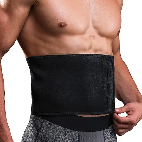 XDSP Waist Trimmer Faja Hombres y Mujeres Abdomen Adelgazar, Reductora Adelgazante, la Quema de Grasas, Hombre/Mujer de Ajustable Transpirable Neopreno Cinturón  