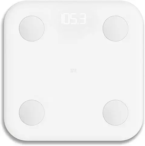 Xiaomi Mi Body Composition Scale 2 - Chip BIA Alta Precisión, 13 Datos Corporales, Bluetooth 5.0, Compatible Android/iOS, Escala Inteligente, App MiFit  