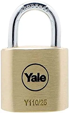 Yale Candado de Seguridad, 25 mm  