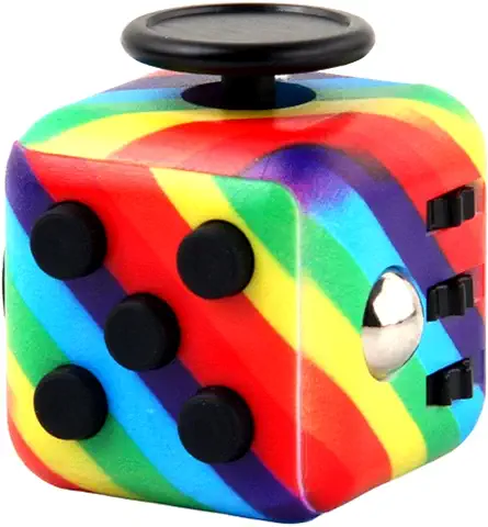 Yeefunjoy Juguete Antiestrés Stress Cube, Juguete Sensorial Juguete de Estrés Juguete de Alivio de la Ansiedad Juguete de Matar Tiempo de Dedo Regalo para Niños y Adultos  