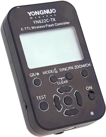 Yongnuo YN-622C-TX LCD Wireless E-TTL Controlador Inalámbrico de Flash para Canon Cameras Cámara LF467  