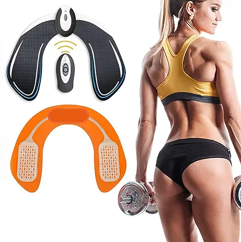 YOUKK EMS Hips Electroestimulador Muscular, Entrenador de Cadera, EMS Hips Trainer Entrenador para la Cadera Mujer USB Recargable, Estimulador Muscular Ejercitar Gluteos  