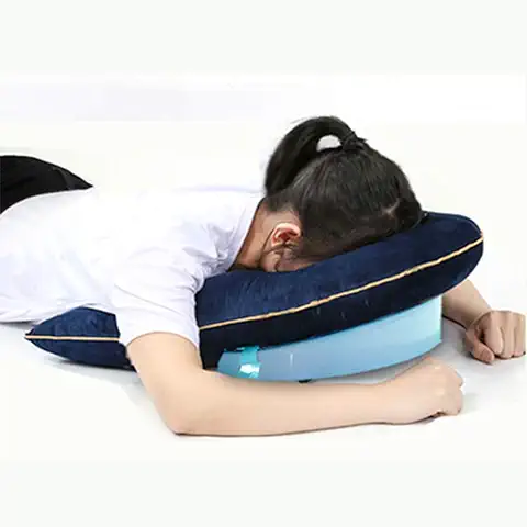 YUXINCAI Almohada De Apoyo para La Cabeza/Hombros - Almohada Facial para Dormir para Pacientes con Vitrectomía Y Desprendimiento De Retina Durante La Recuperación, Regulable En Altura  