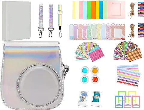 ZEEREE Accesorios para Cámara Compatible con Mini 8 / Mini 8S / Mini 9 / Mini 11 Cámara Instantánea Incluye Bolsa/álbum/Marco de Película/Pegatinas de Marco/Pegatinas de Esquina  