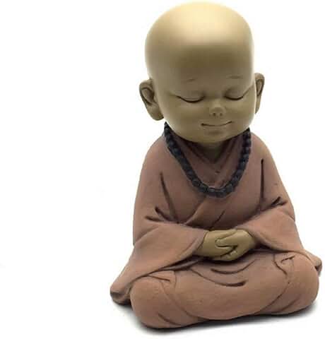 Zen Light SB4 - Figura Decorativa de Buda, Polirresina, Talla única  