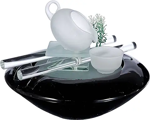 Zen Luz SCFV01 Tea Time Fuente Interior Negro 25 x 25 x 20 cm  