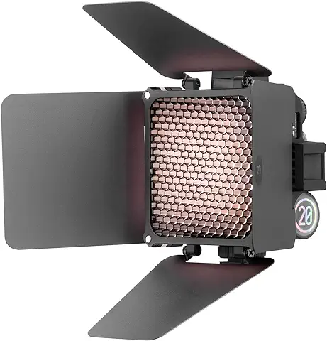 Zhiyun FIVERAY M20 Combo LED Fotografía Iluminación Continua 20W Bicolor 2700K-6500K con Difusor de Puerta Magnética CRI 95+ TLCI 97+  