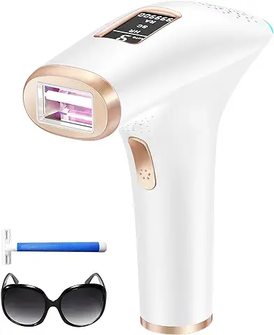 ZKMAGIC Depiladora Laser IPL Depiladora Luz Pulsada con 3 Funciones Avanzadas-HR/SC/RA y 9 Niveles de Energía, 999.900 Flashes de Luz Láser de Depilación para Hombres, Mujeres, Axilas, Piernas, Cuerpo  