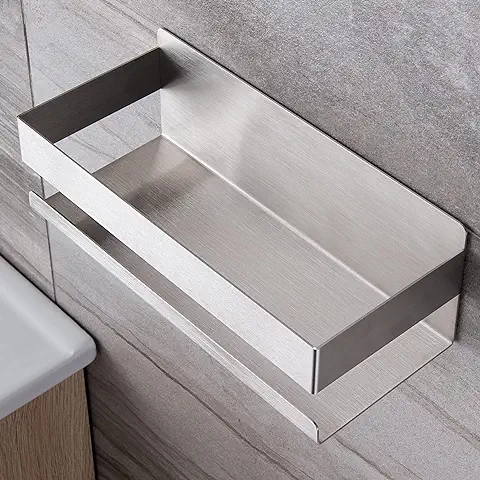 ZUNTO Estanteria Baño Autoadhesivo Estanteria Ducha Acero Inoxidable, Organizador Estanteria para Cocina Y Baño  