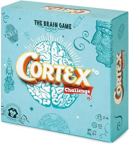 Zygomatic , Cortex Challenge , Card Game , Ages 8+ , 2-6 Players , 15 Minutes Playing Time  