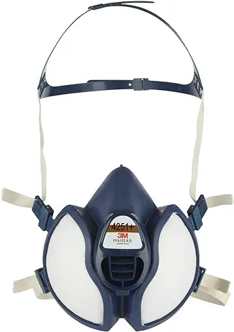3M Unisex Adulto Respirador, Especial Pintura/barniz, Azul, Talla única  