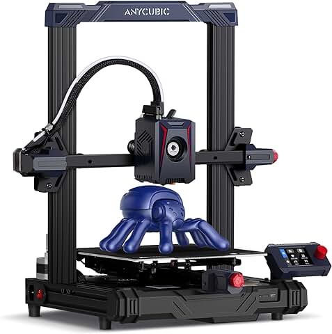 Anycubic Kobra 2 Neo Impresora 3D, Velocidad de Impresión Mejorada 250mm/s más Rápida con Nuevo Extrusor Integrado, Detalles Aún Mejores, LeviQ 2.0 Auto Leveling Inteligente Z-offset 220*220*250mm  