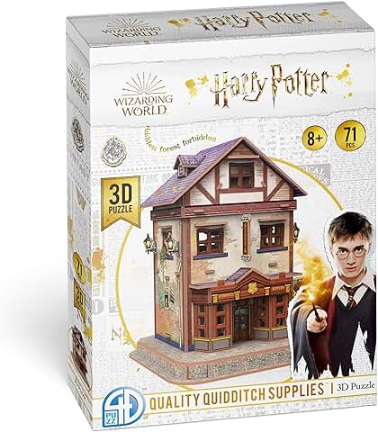 Asmodee-4D CWL|Harry Potter-Puzle 3D (120 min) (4D Cityscape Worldwide HPP51068)  