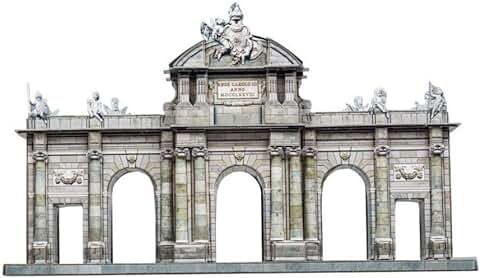 Clever Paper- Puzzles 3D Puerta de Alcalá, Madrid (14353)  