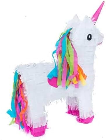 Decoración de Fiesta con Piñata para Rellenar de Dulces para Fiesta de boda de Cumpleaños Infantil (Unicornio)  
