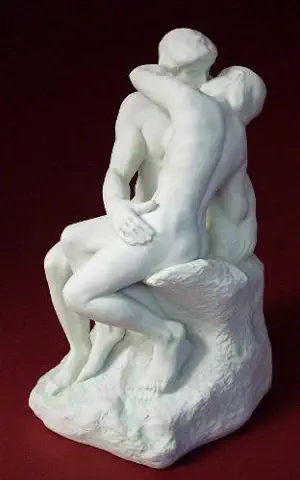 El Beso - Escultura, 26 cm - Replica de Auguste Rodin #07  