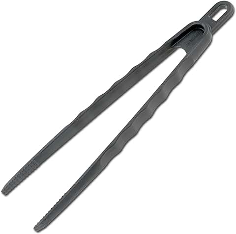 FACKELMANN 40197 Pinzas para Carne, Plástico, Negro  