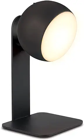 Forlight Magnet Lámpara Led Portátil con Batería Recargable. Luz Led Moderna de Sobremesa de 1,5W. Lámpara Auxiliar Minimalista con Intensidad Regulable y Cabezal Extraíble IP20  