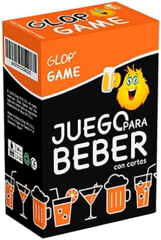 Glop Game - Juegos de Mesa - Juegos para Beber - Juegos de Cartas para Fiestas - Regalos Originales Hombres, Mujeres, Pareja, Amigo, Amiga - Regalo Divertido - Amigo Invisible  