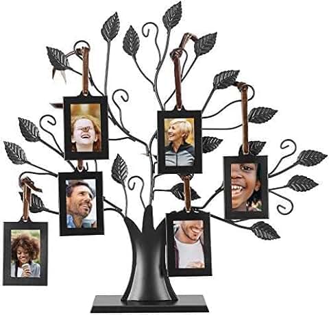 Jadeshay Family Tree Frame-Photos Display Tree Family con Cuadros Colgantes Marcos Decoración de Mesa Independiente(s)  