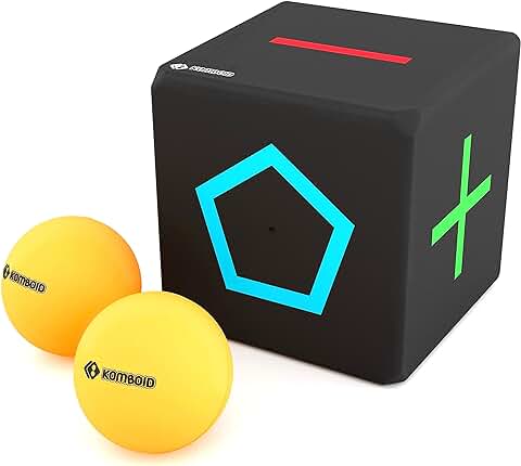 KOMBOID Juego de Habilidad para Rebotar la Pelota para Adolescentes y Adultos, Solo O con Amigos, Juegos Familiares, Gadgets y Regalos para Niños de 12 Años  