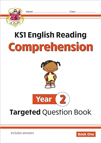 KS1 English Year 2 Reading Comprehension Targeted Question Book - Book 1 (with Answers) (CGP Year 2 English)  