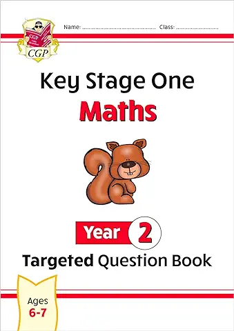 KS1 Maths Year 2 Targeted Question Book (CGP Year 2 Maths)  