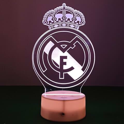 Lampara Real Madrid 3D  