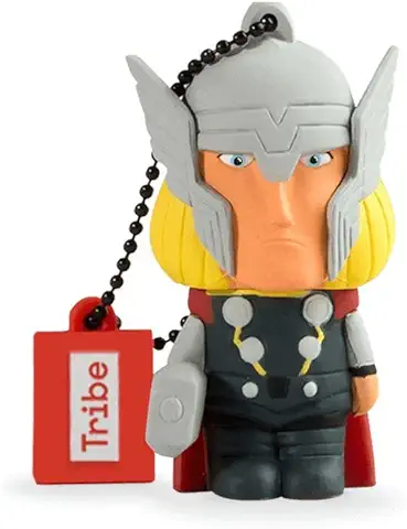 Llave USB 8 GB Thor - Memoria Flash Drive 2.0 Original Marvel Avengers, Tribe FD016403  