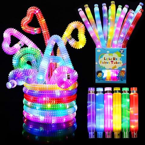 Mitgebsel - Juego de 17 Velas LED para Fiestas de Cumpleaños Infantiles, Juego de Decoración para Bodas, Pulseras Luminosas, Regalos para Navidad, Año Nuevo  