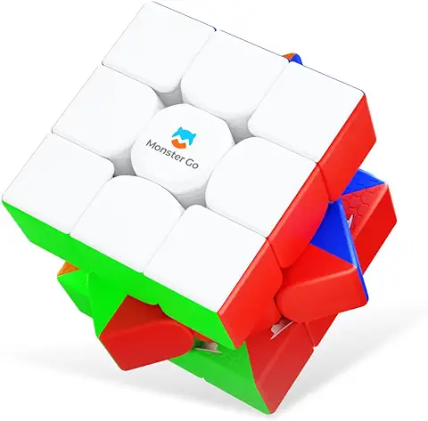 Monster Go Cubo Magnético 3x3 mag V3 EDU Speed Cube, MG 356 Cubo Educativo Puzzle Juguete para Niños Principiantes Stickerless (2023)  