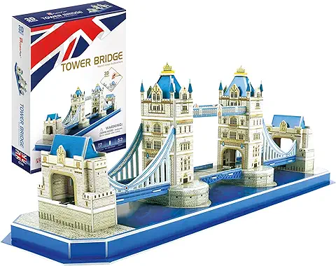 Party town Puzzle 3D - Puente De La Torre De Londres, Puzzle Londres, Puzzles para Adultos Y Puzzle 3D Niños, Juegos De Montar, Puzzle 3D Niños 8 Años.  