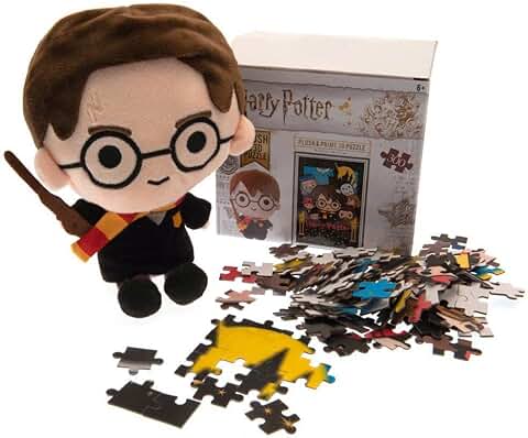 Prime 3D - Puzzle Lenticular Harry Potter con Peluche (Efecto 3D), 300 Piezas  