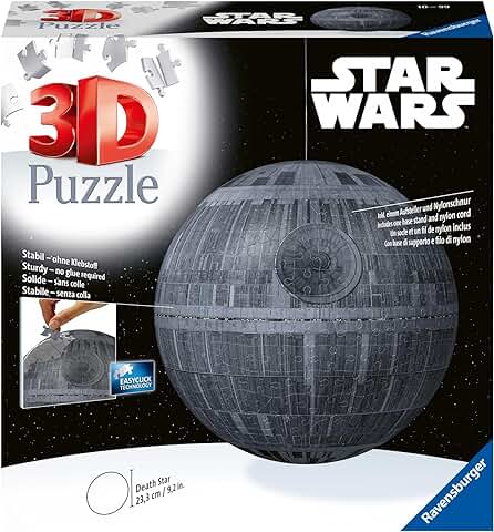 Ravensburger - 3D Puzzle Estrella de la Muerte Star Wars 540 Piezas  