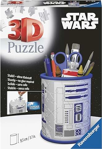 Ravensburger - 3D Puzzle Portalàpices Star Wars, 54 Piezas, 6+ Años  