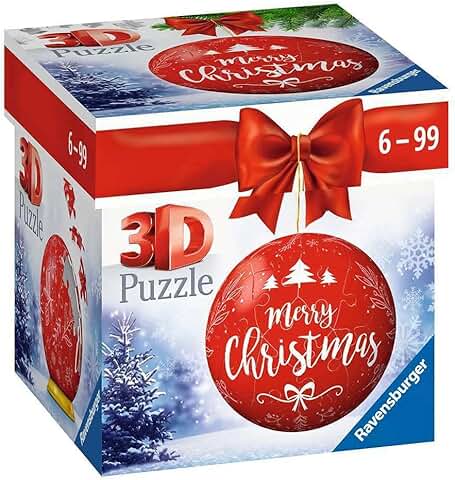 Ravensburger 3D Puzzle- Puzzle 3D, Color Blanco (11268)  