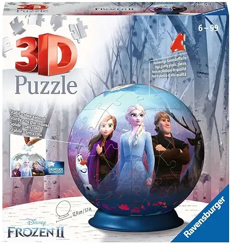 Ravensburger - Puzzle 3D Frozen 2 (11142) , Color, Modelo Surtido  