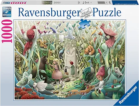 Ravensburger Puzzle, Puzzle 1000 Piezas, El Jardín Secreto, Puzzles para Adultos, Puzzle Animales, Rompecabezas Ravensburger  