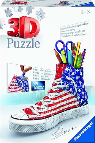 Ravensburger- Puzzle Sneaker Style 108 Pièces, Multicolor (12549)  