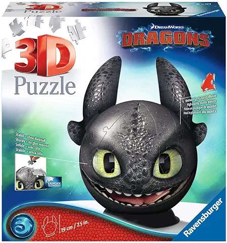 Ravensburger - Puzzleball Dragons 3 (11145) , color, modelo surtido