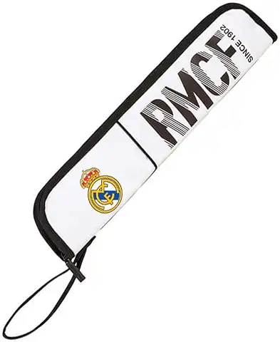 Real Madrid 811854284 2018 Portaflauta, 37 cm, Blanco  