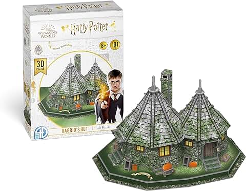 Revell Descubra el Mundo de Harry Potter como un Rompecabezas 3D, Diversión para Toda la Familia, Color Coloreado (00305)  