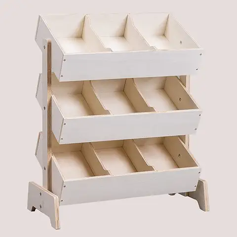 SKLUM Mueble Organizador de Juguetes en Madera Yerai Kids NIÑOS  