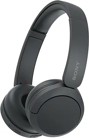 Sony WH-CH520 Auriculares Inalámbricos Bluetooth, Hasta 50 Horas de Autonomía con Carga Rápida y Estilo Diadema, Negro  