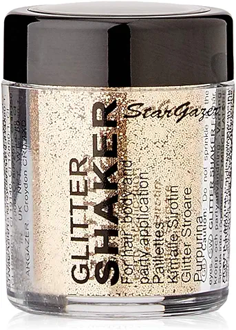 Stargazer Glitter Shaker, Maquillaje de ojos con Brillos (Dorado) - 1 Unidad  