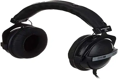 SuperLux HD660 - Auriculares de Diadema Cerrados, Negro/Blanco  