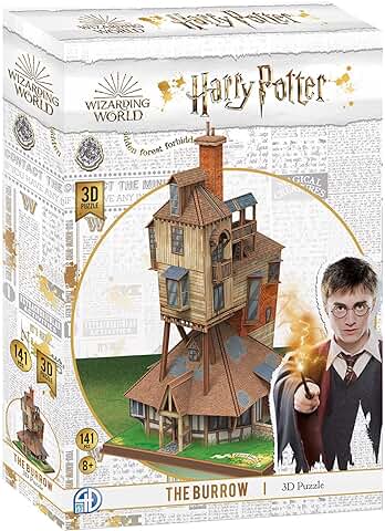 University Games 08436 Harry Potter The Burrow 3D Puzzle  