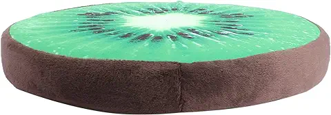 VALICLUD Cojines Infantiles Almohada De Almohada De Tiro Rellena 3D Kiwi Alfombrilla para Asiento De Juguetes Niño  