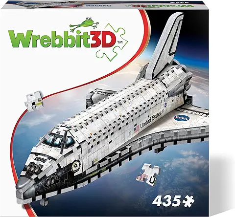 Wrebbit 3D Puzzle NASA Space Shuttle Orbiter Puzzle (435-Piece)  